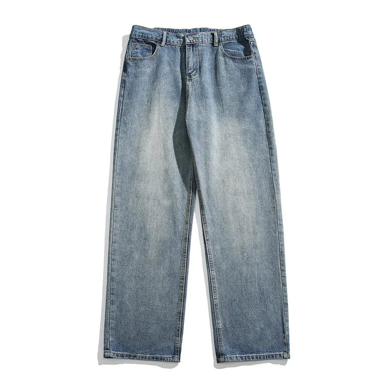 Men's Wide Leg Leisure Jeans