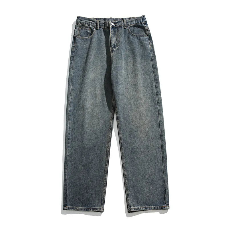 Men's Wide Leg Leisure Jeans