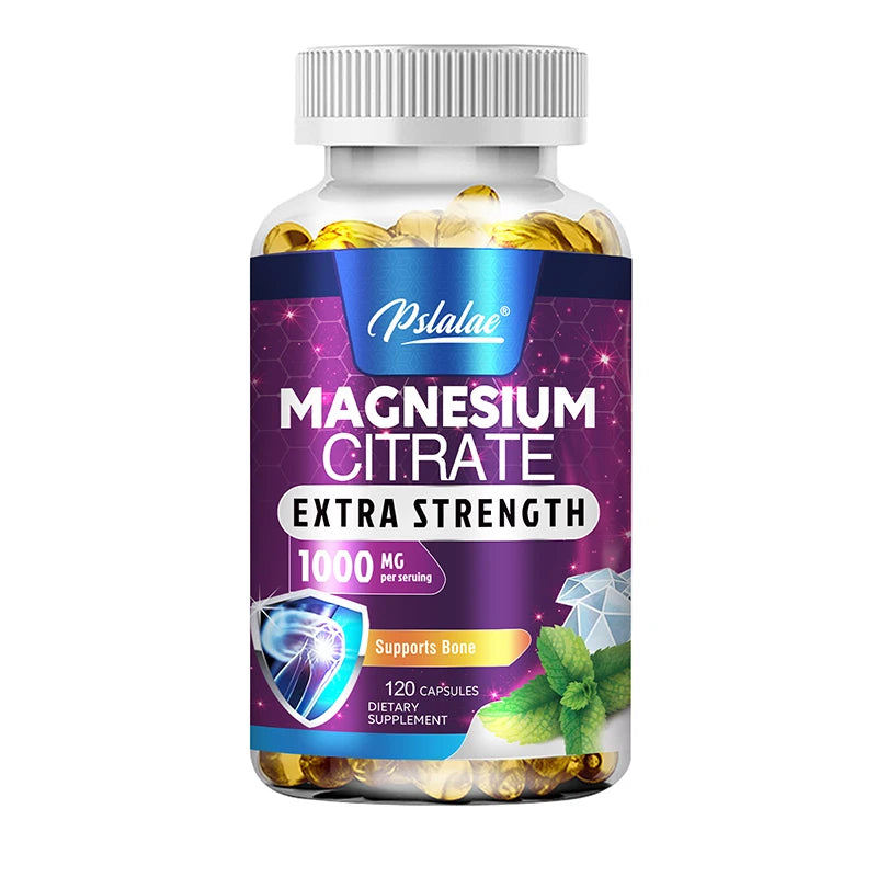 Magnesium Citrate 1000mg - 120 Capsules