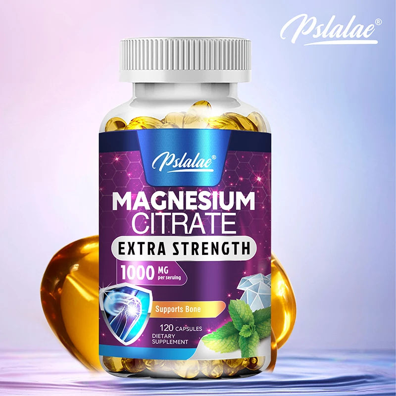 Magnesium Citrate 1000mg - 120 Capsules