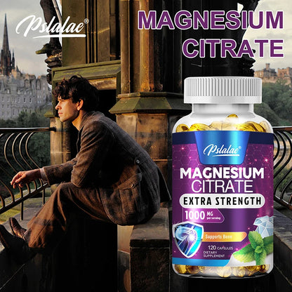 Magnesium Citrate 1000mg - 120 Capsules