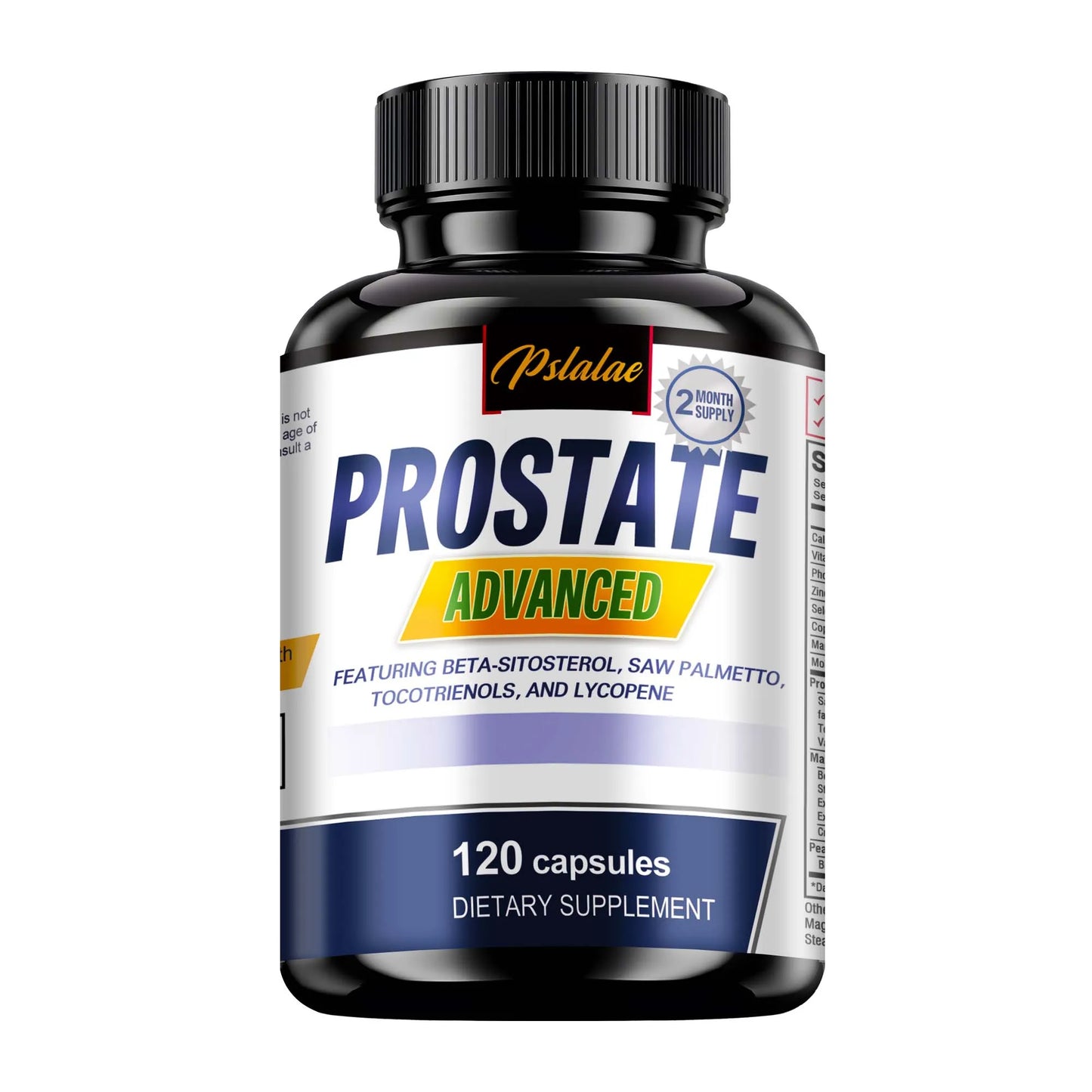 Prostate Capsules - Contains Saw Palmetto to Reduce Bathroom Trips and Relieve Bladder - 120 Capsules