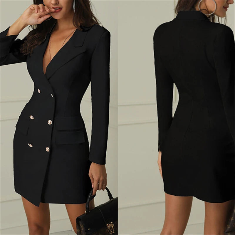 Elegant Blazer Dress