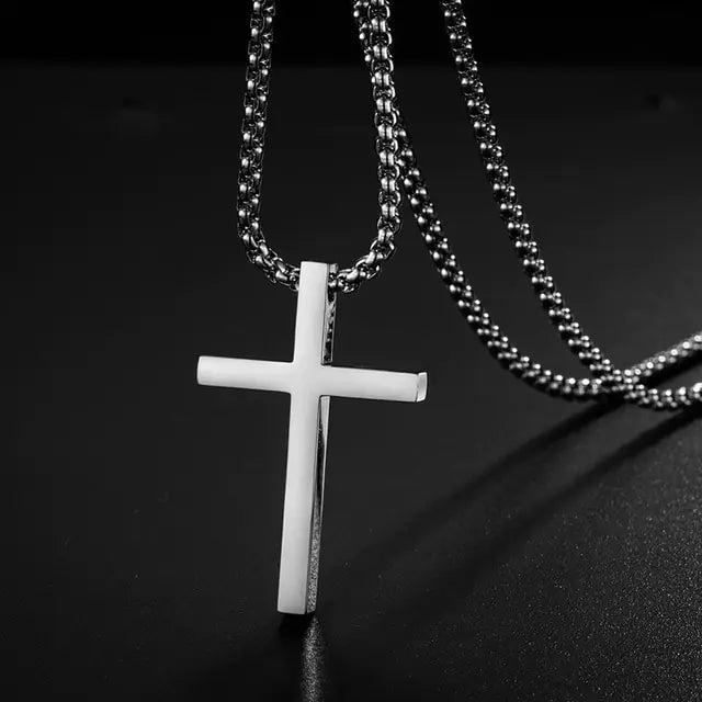 Stainless Steel Cross Necklace