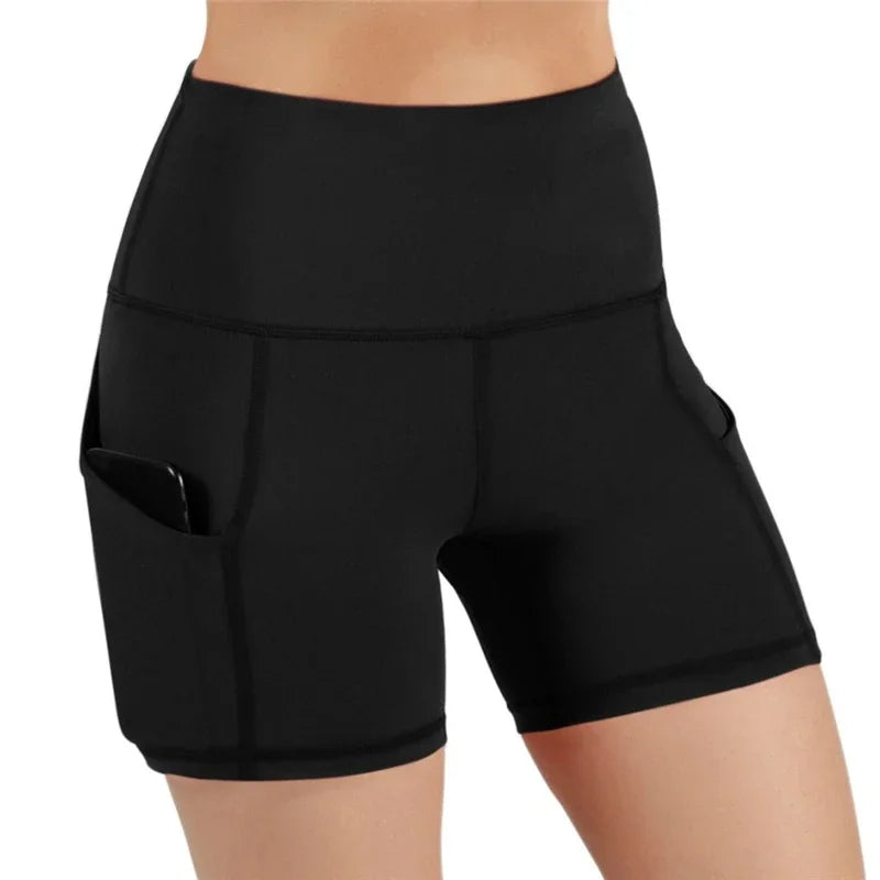 High Waist Yoga Shorts