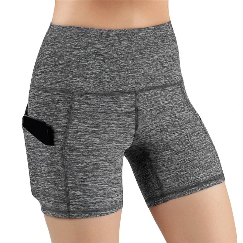 High Waist Yoga Shorts