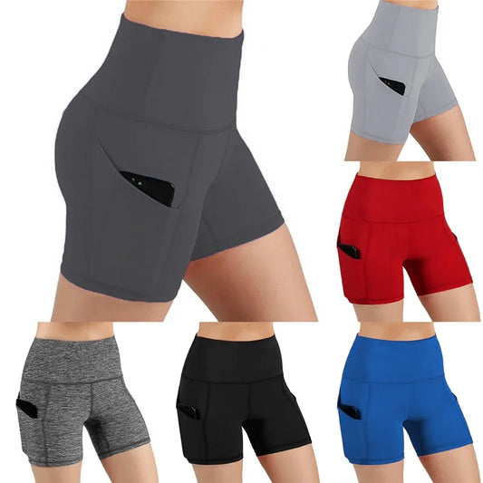 High Waist Yoga Shorts