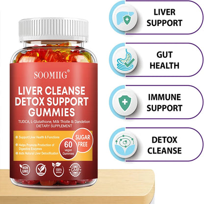 SOOMIIG Liver Cleanse Detox Gummies