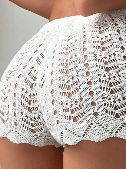 Knitted Bikini Shorts