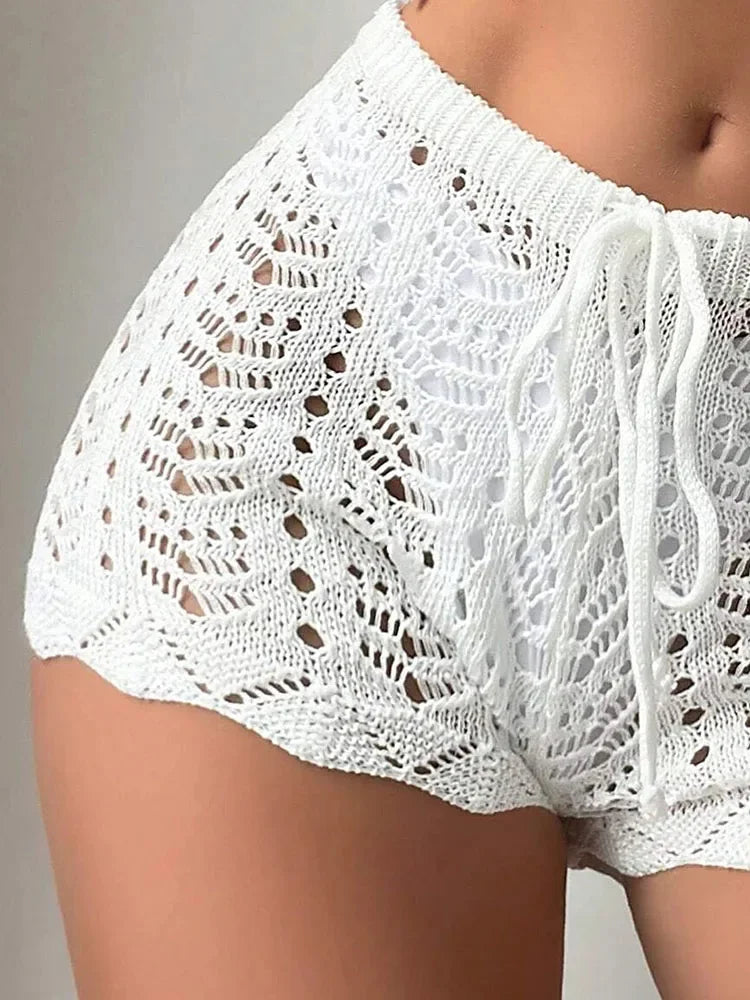 Knitted Bikini Shorts