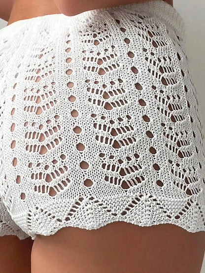 Knitted Bikini Shorts