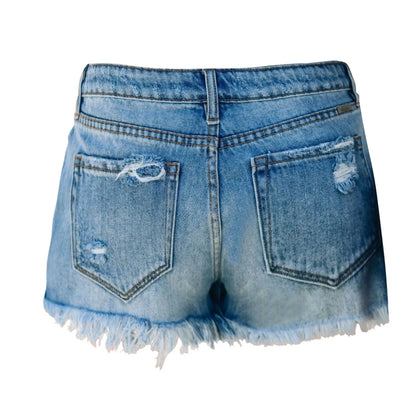 Denim Short Pants