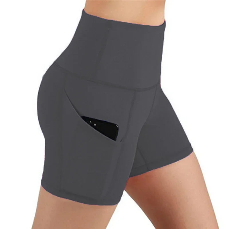 High Waist Yoga Shorts