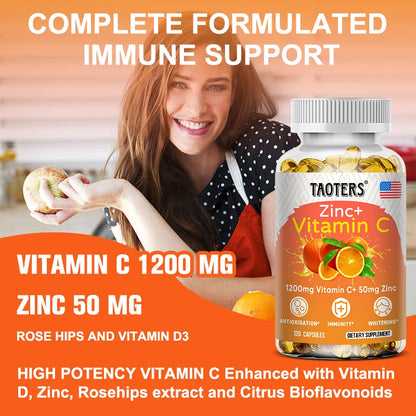 Taoters Vitamin C + Zinc Supplement