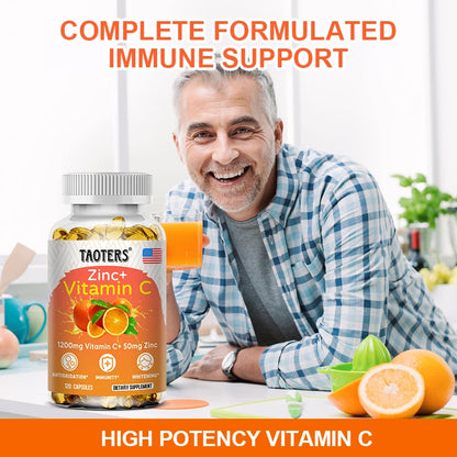 Taoters Vitamin C + Zinc Supplement