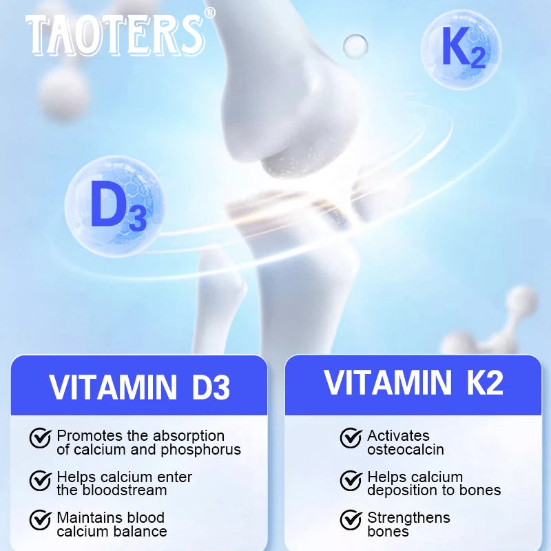 TAOTERS Vitamin D3+K2