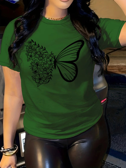 Butterfly Printed T-shirt