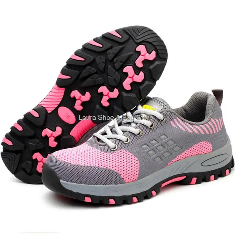 Breathable Women Safety Shoes