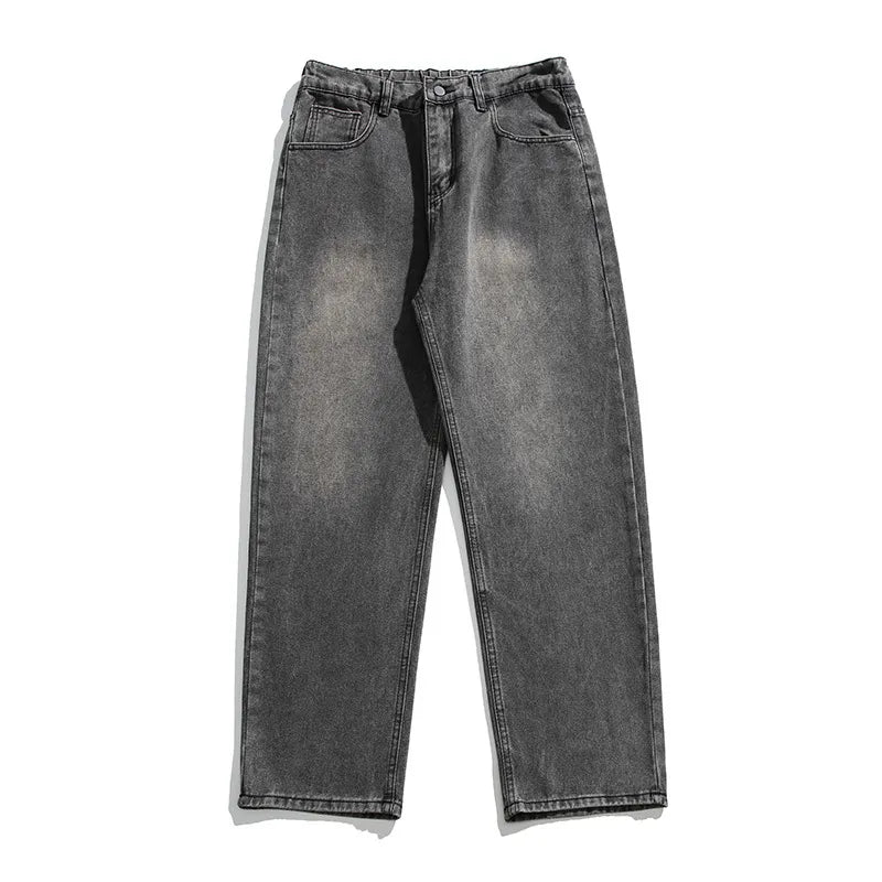 Herren Jeans mit weitem Bein und Freizeit-Look