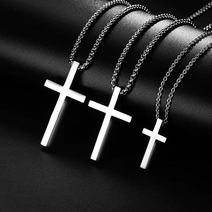 Stainless Steel Cross Necklace