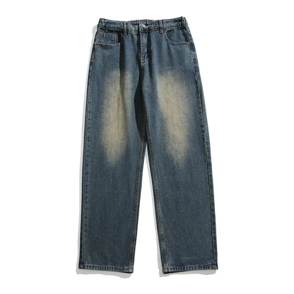 Men's Wide Leg Leisure Jeans